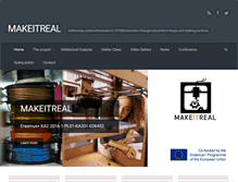 Tablet Screenshot of makeitreal.info